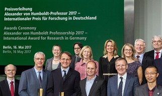 Alexander von Humboldt Professorship Award Ceremony in Berlin on May 16, 2017