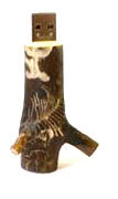 Figure 3) Wooden usb stick