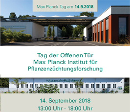 Max Planck Day 2018: Tag der Offenen Tür am MPIPZ Max Planck Day 2018: Tag der Offenen Tür am MPIPZ